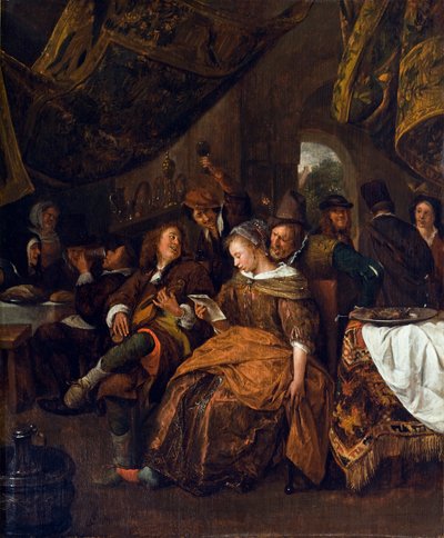 Compagnie joyeuse, c.1667-69 - Jan Havickszoon Steen