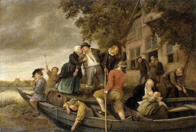 Le Joyeux Retour, 1679 - Jan Havickszoon Steen