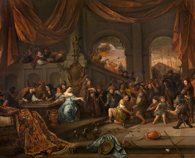 La dérision de Samson, vers 1675 - Jan Havickszoon Steen