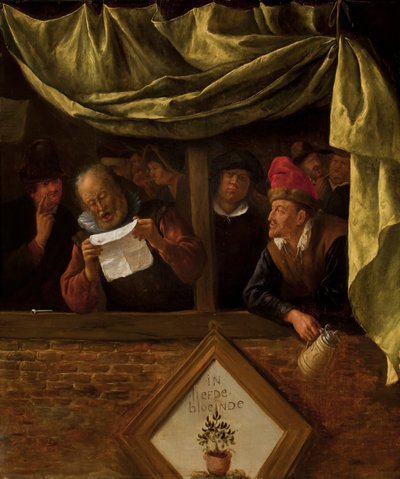 Les Rhétoriciens, c.1655 - Jan Havickszoon Steen