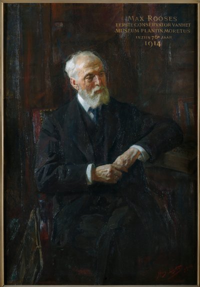 Portrait de Max Rooses - Jan Hendrik Luyten