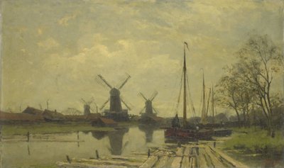 Voie navigable près des Baarsjes, Amsterdam - Jan Hillebrand Wijsmuller