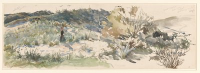 Paysage de dunes - Jan Hoynck van Papendrecht