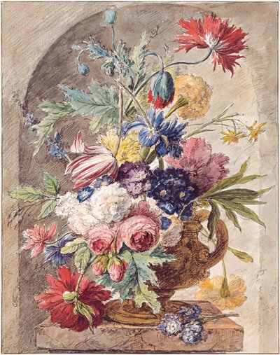 Nature morte de fleurs - Jan Huysum van