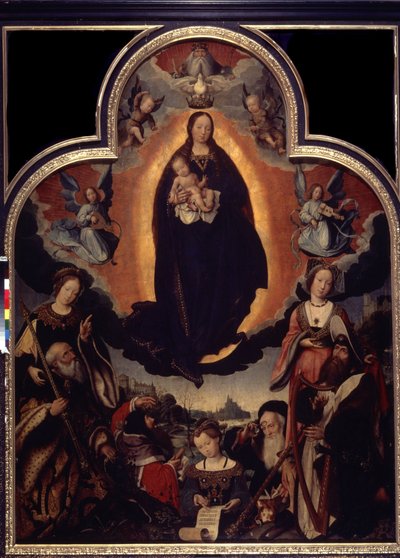 La Vierge en Gloire - Jan II Provost