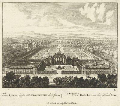Vue du Palais Het Loo, 1694-97 - Jan I van Call