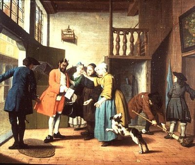 Les visites du docteur - Un proverbe néerlandais : Le docteur est représenté comme le diable lorsqu