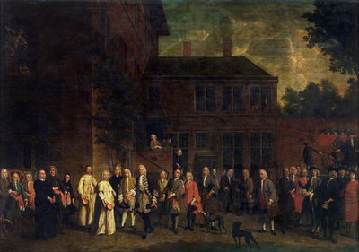 Les membres de la guilde des escrimeurs accueillent l