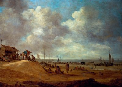 Vue de Scheveningen, 1649 - Jan Josephsz van Goyen