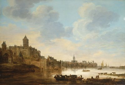 Une ville sur les rives d