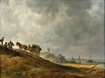 Image de plage - Jan Josephsz van Goyen