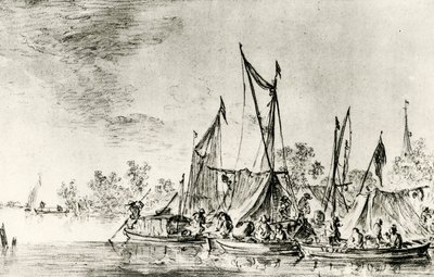 Paysage de canal néerlandais - Jan Josephsz van Goyen
