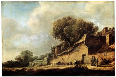 Paysage avec une chaumière paysanne, 1631 - Jan Josephsz van Goyen