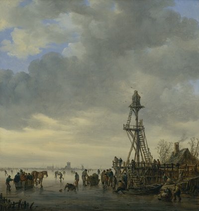 Le Quai - Jan Josephsz van Goyen