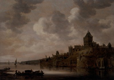 Le Valkhof à Nimègue, c.1640s - Jan Josephsz van Goyen