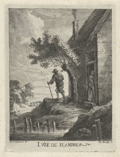 Maison de paysan au bord de l