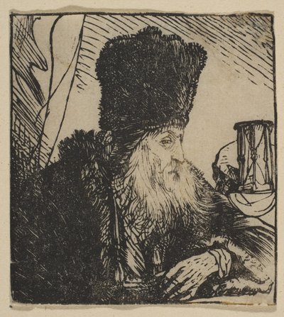 Philosophe avec un sablier, 1620-74 - Jan Lievens