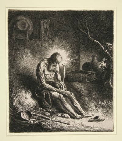 Saint Jérôme en pénitence - Jan Lievens