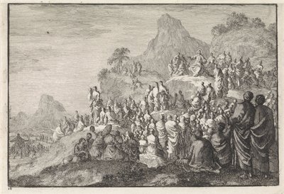 Sermon sur la montagne - Jan Luyken