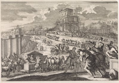 Construction du temple de Salomon - Jan Luyken