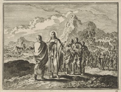 Le Christ punit Pierre - Jan Luyken