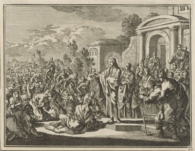 Le Christ guérit les malades - Jan Luyken