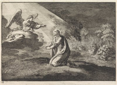 Christ dans le jardin de Gethsémani - Jan Luyken