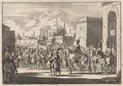 Entrée du sultan Mustafa II à Constantinople, 1695 - Jan Luyken
