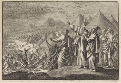 Cailles dans le désert - Jan Luyken