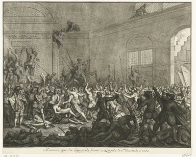 Meurtre dans une église à Naarden, 1572 - Jan Luyken