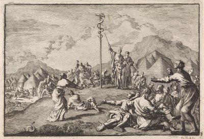 Érection du serpent d
