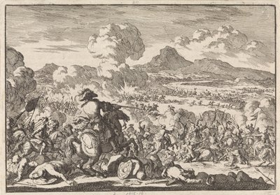 Victoire du prince Eugène sur les Turcs à la Tisza, 1697 - Jan Luyken