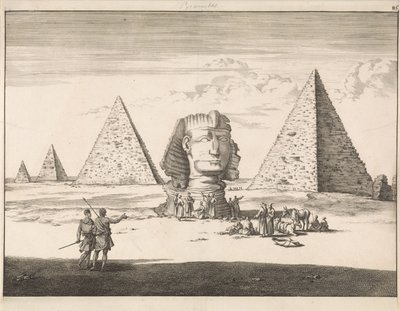 Pyramides et Sphinx de Gizeh - Jan Luyken