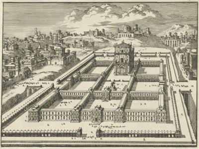 Temple de Salomon, Jérusalem (variante B) - Jan Luyken