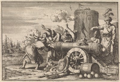 Pendant le bombardement français d