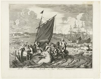 Le voyage à Novaya Zemlya en 1596, 1679-1681 - Jan Luyken