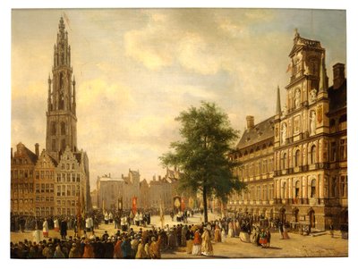 Procession sur la Grand-Place d
