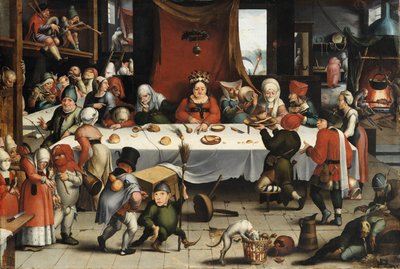 Festin burlesque, vers 1550 - Jan Mandyn