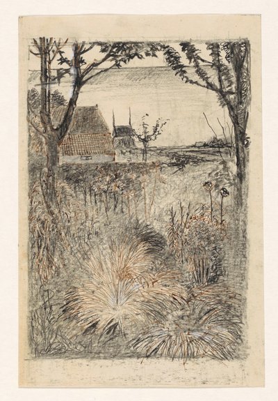 Jardin en automne - Jan Mankes