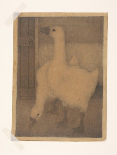 Deux oies - Jan Mankes