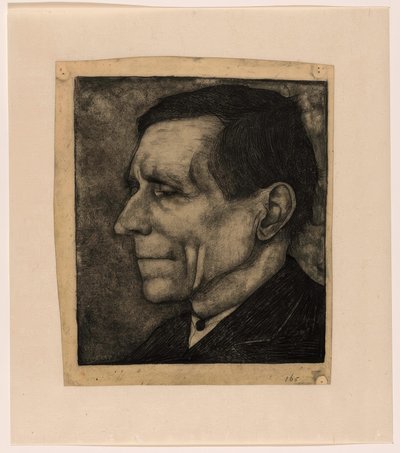 Père de Jan Mankes, presque de profil vers la gauche - Jan Mankes