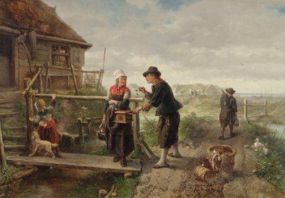 Allumant une pipe - Jan Mari Henri Ten Kate