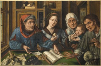Le paiement de la dîme (le percepteur des impôts) - Jan Massys