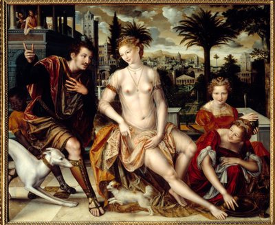 David et Bethsabée - Jan Massys or Metsys