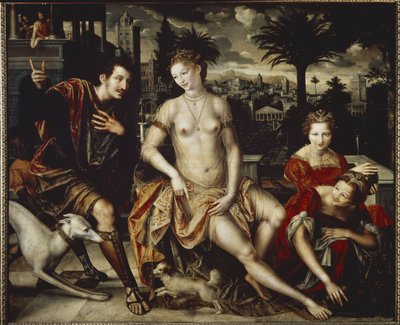 David et Bethsabée - Jan Massys or Metsys