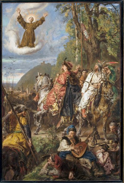 Bohdan Khmelnytsky avec Tugay Bey près de Lviv - Jan Matejko
