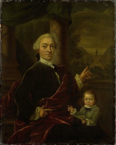 Portrait de famille de Jan van de Poll, banquier et bourgmestre d