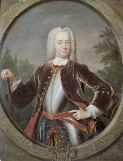 Portrait de Gustaaf Willem, baron van Imhoff, gouverneur général de la Compagnie néerlandaise des Indes orientales - Jan Maurits Quinkhard