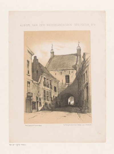 Rue avec porte - Jan Mesker