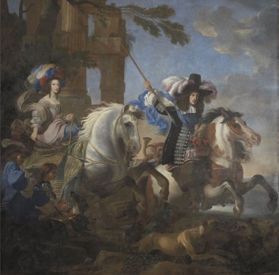 Ferdinand Maria, Électeur de Bavière et Henriette Adélaïde de Savoie - Jan Miel